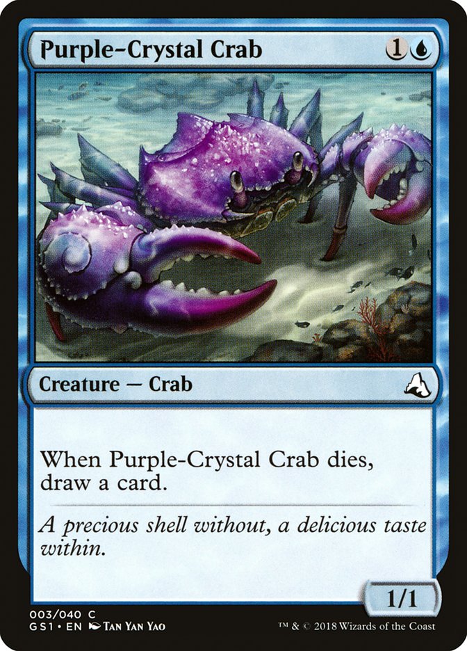 Purple-Crystal Crab [Global Series Jiang Yanggu & Mu Yanling] | Red Riot Games CA