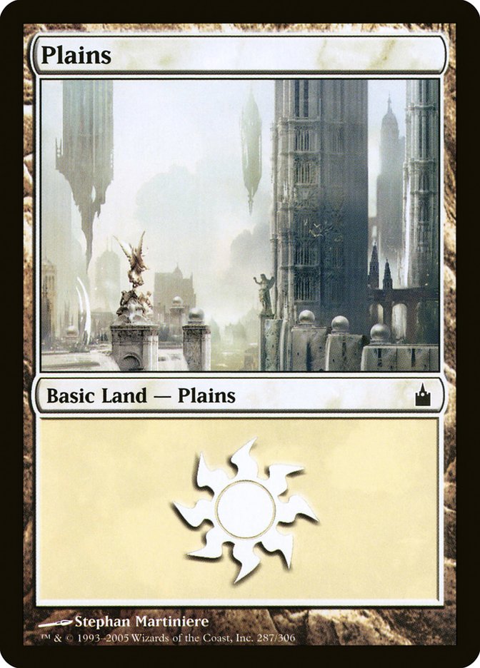 Plains (287) [Ravnica: City of Guilds] | Red Riot Games CA