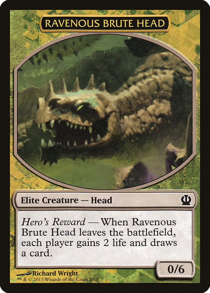Ravenous Brute Head [Theros Face the Hydra] | Red Riot Games CA