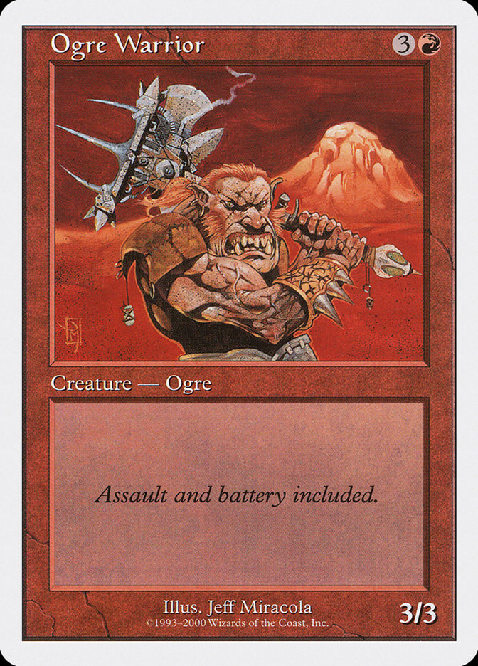 Ogre Warrior [Starter 2000] | Red Riot Games CA