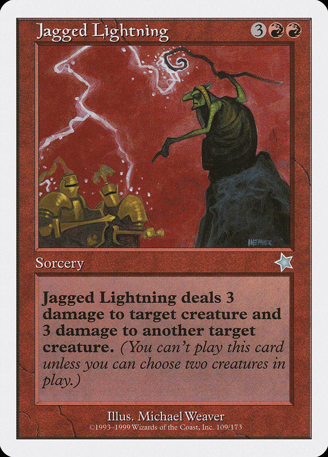 Jagged Lightning [Starter 1999] | Red Riot Games CA