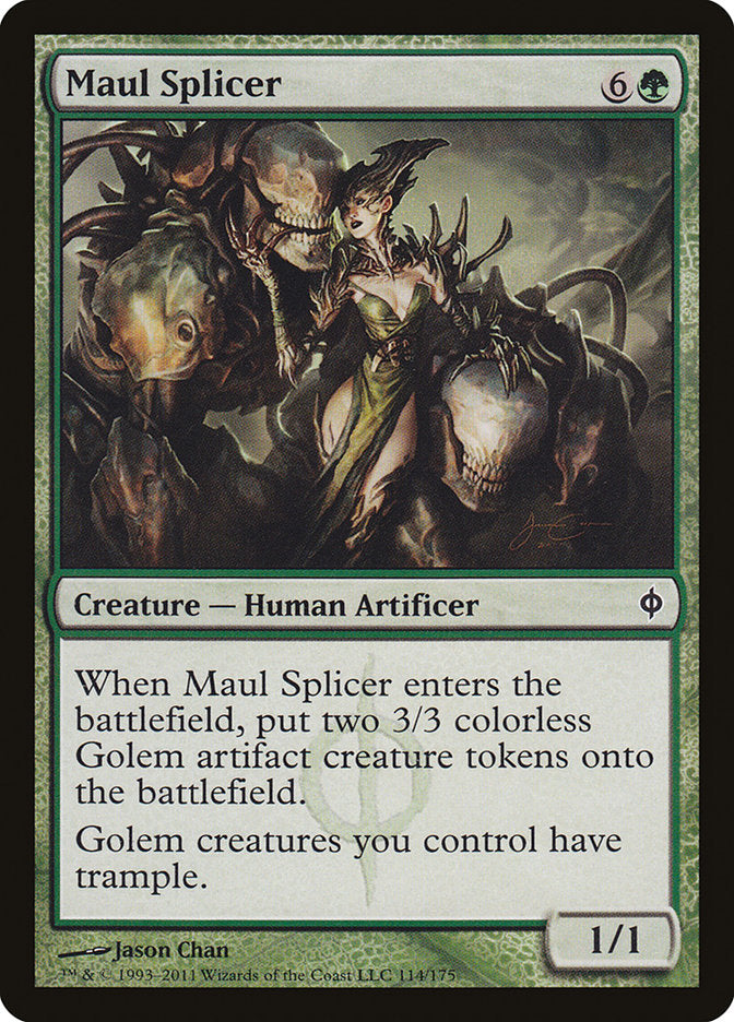 Maul Splicer [New Phyrexia] | Red Riot Games CA