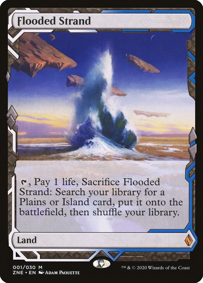 Flooded Strand (Expeditions) [Zendikar Rising Expeditions] | Red Riot Games CA