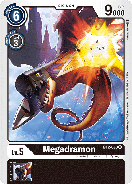 Megadramon [BT2-060] [Release Special Booster Ver.1.0] | Red Riot Games CA
