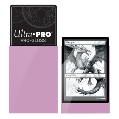 Ultra PRO: Standard 50ct Sleeves - PRO-Gloss (Bright Pink)