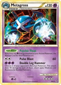 Metagross (4/95) (Cracked Ice Holo) (Theme Deck Exclusive) [HeartGold & SoulSilver: Unleashed] | Red Riot Games CA