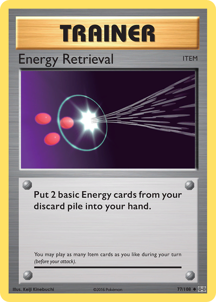 Energy Retrieval (77/108) [XY: Evolutions] | Red Riot Games CA