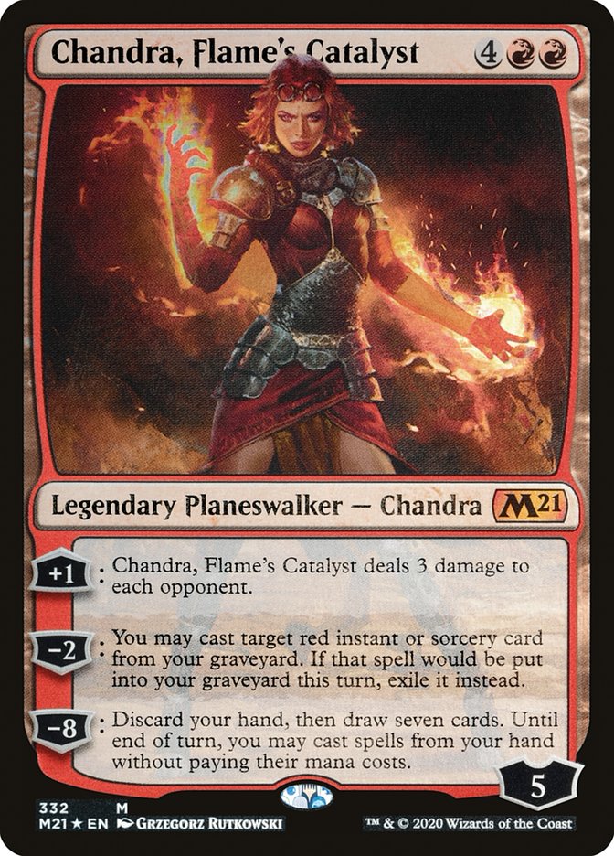 Chandra, Flame's Catalyst [Core Set 2021] | Red Riot Games CA