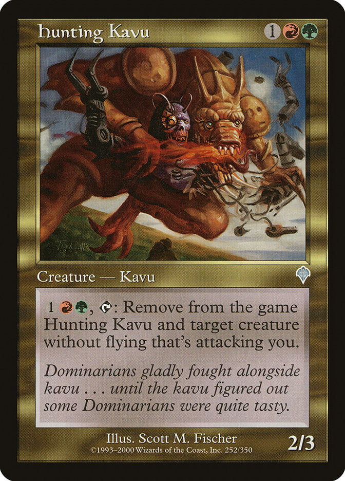 Hunting Kavu [Invasion] | Red Riot Games CA