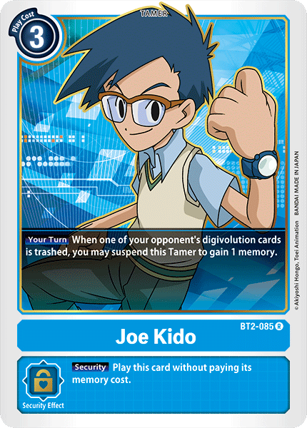 Joe Kido [BT2-085] [Release Special Booster Ver.1.0] | Red Riot Games CA