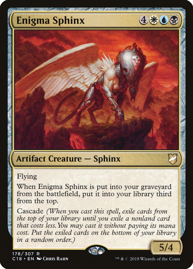 Enigma Sphinx [Commander 2018] | Red Riot Games CA