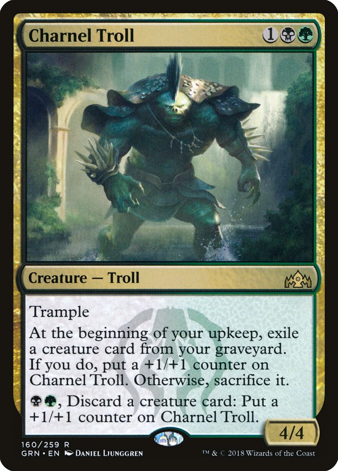 Charnel Troll [Guilds of Ravnica] | Red Riot Games CA
