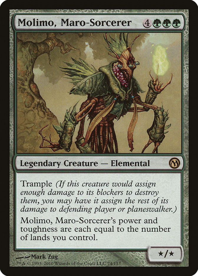 Molimo, Maro-Sorcerer [Duels of the Planeswalkers] | Red Riot Games CA