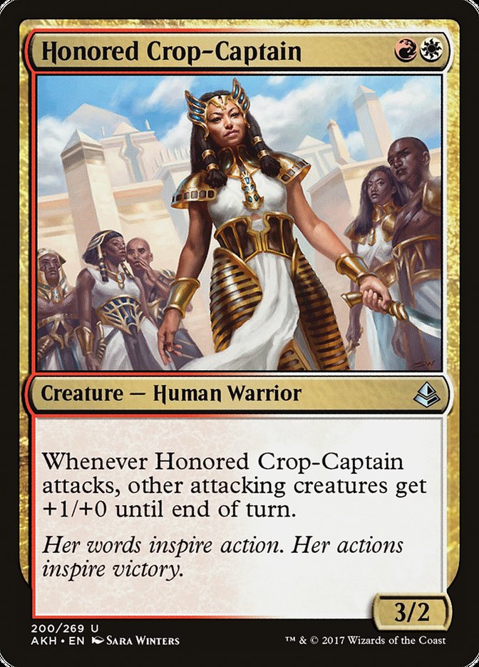 Honored Crop-Captain [Amonkhet] | Red Riot Games CA