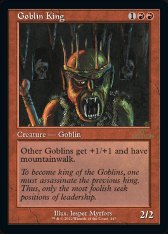 Goblin King (Retro) [30th Anniversary Edition] | Red Riot Games CA