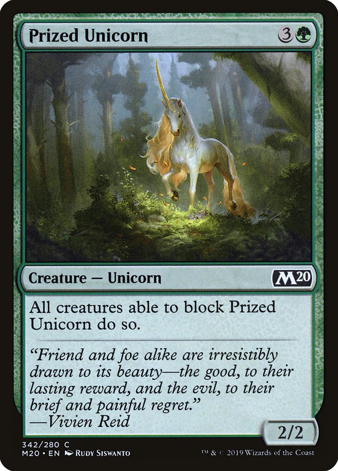 Prized Unicorn [Core Set 2020] | Red Riot Games CA