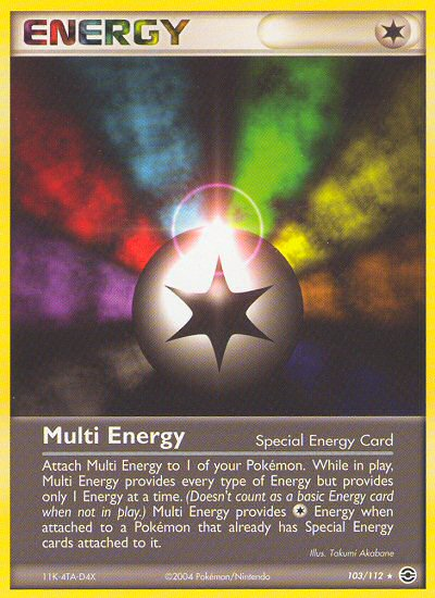 Multi Energy (103/112) [EX: FireRed & LeafGreen] | Red Riot Games CA