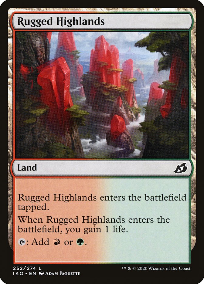 Rugged Highlands [Ikoria: Lair of Behemoths] | Red Riot Games CA