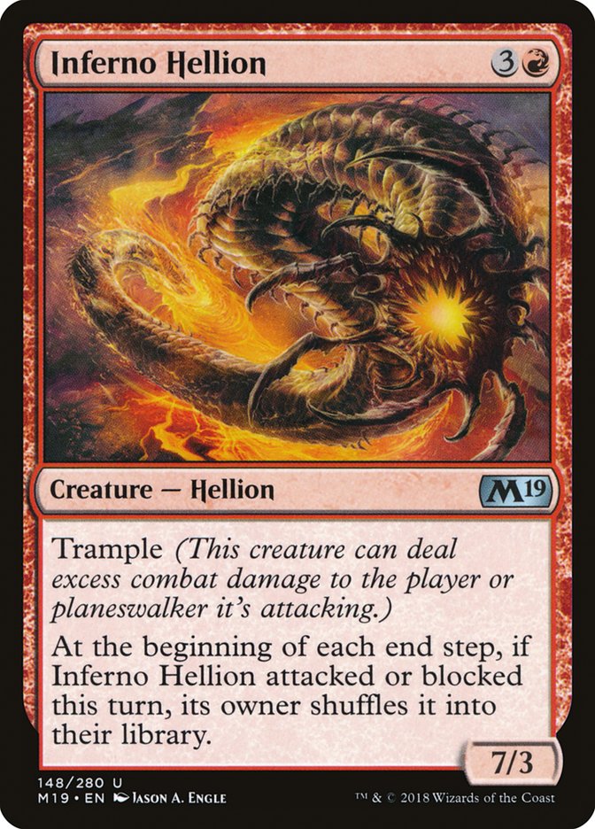 Inferno Hellion [Core Set 2019] | Red Riot Games CA