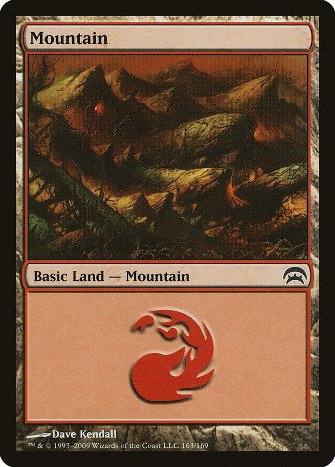 Mountain (163) [Planechase] | Red Riot Games CA