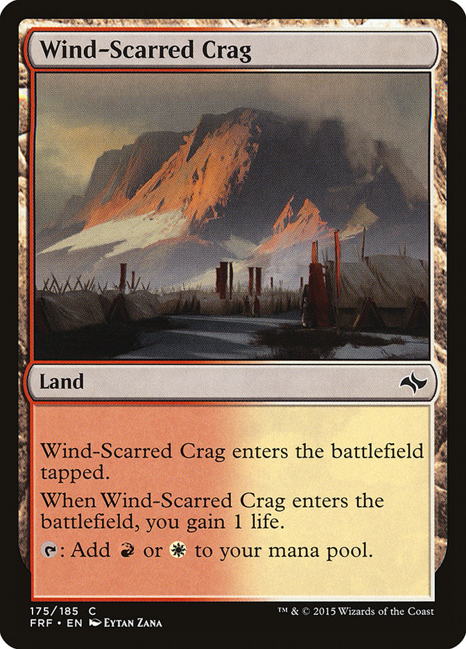 Wind-Scarred Crag [Fate Reforged] | Red Riot Games CA