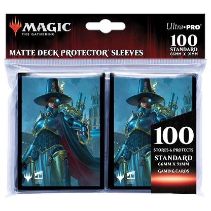 Ultra PRO: Standard 100ct Sleeves - Warhammer 40k Commander Deck (Inquisitor Greyfax)