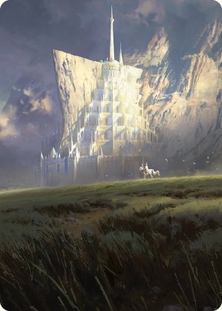 Minas Tirith Art Card [The Lord of the Rings: Tales of Middle-earth Art Series] | Red Riot Games CA