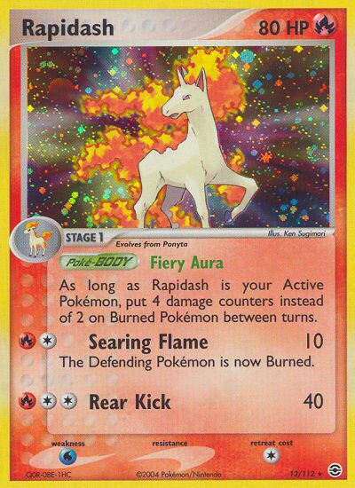 Rapidash (13/112) [EX: FireRed & LeafGreen] | Red Riot Games CA