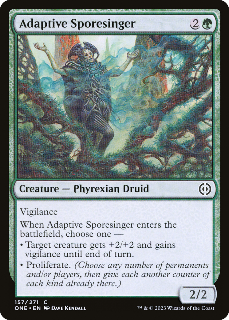 Adaptive Sporesinger [Phyrexia: All Will Be One] | Red Riot Games CA