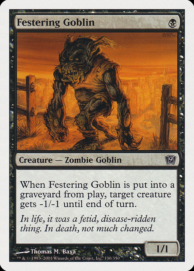 Festering Goblin [Ninth Edition] | Red Riot Games CA