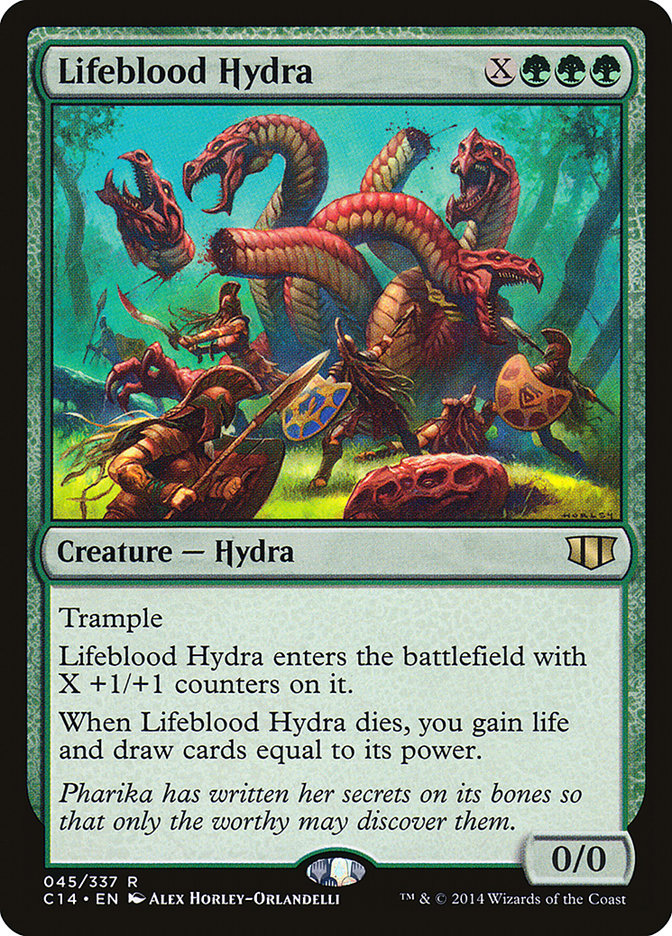 Lifeblood Hydra [Commander 2014] | Red Riot Games CA