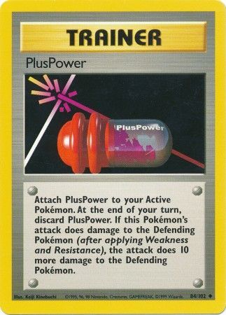 PlusPower (84/102) [Base Set Unlimited] | Red Riot Games CA