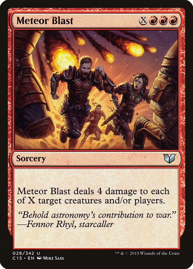 Meteor Blast [Commander 2015] | Red Riot Games CA