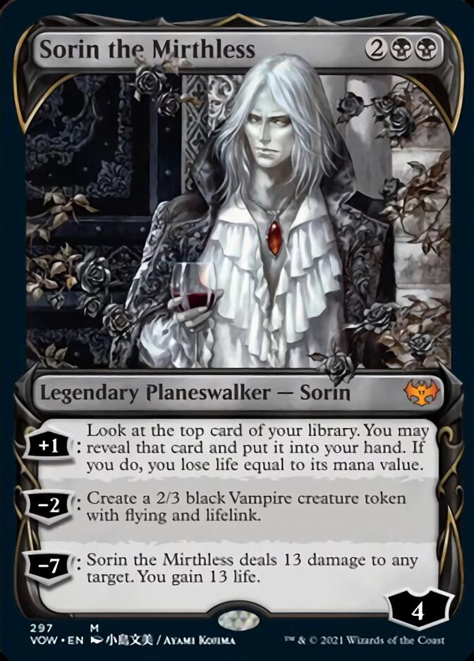 Sorin the Mirthless (Showcase Fang Frame) [Innistrad: Crimson Vow] | Red Riot Games CA
