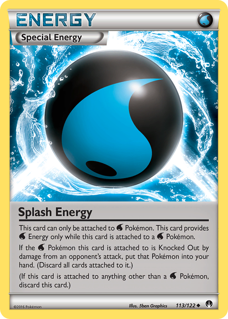 Splash Energy (113/122) [XY: BREAKpoint] | Red Riot Games CA