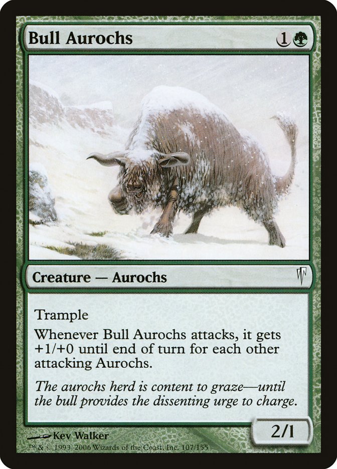 Bull Aurochs [Coldsnap] | Red Riot Games CA