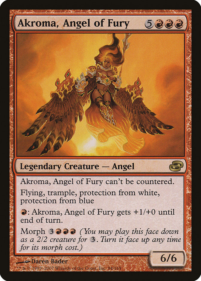 Akroma, Angel of Fury [Planar Chaos] | Red Riot Games CA