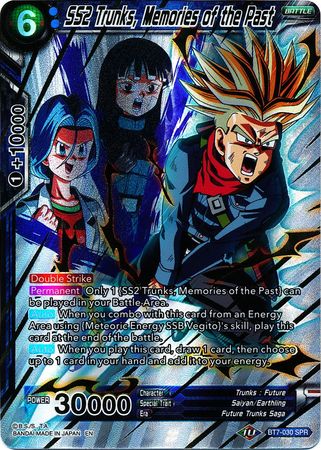 SS2 Trunks, Memories of the Past (SPR) (BT7-030) [Assault of the Saiyans] | Red Riot Games CA