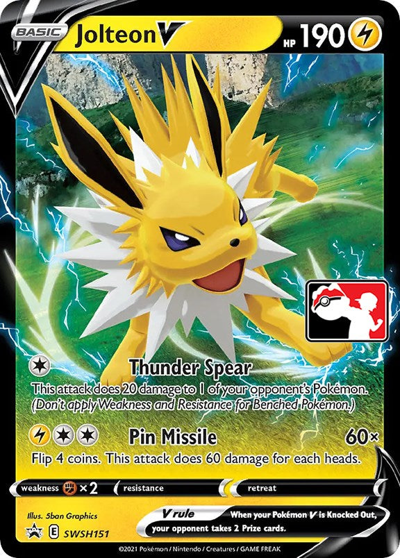 Jolteon V (SWSH151) [Prize Pack Series One] | Red Riot Games CA