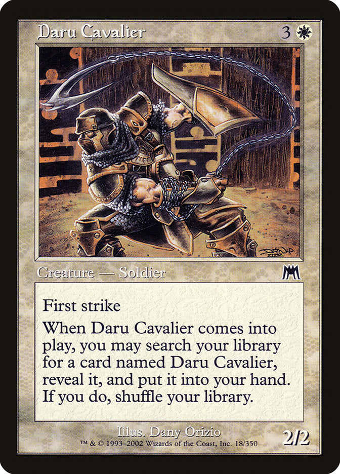 Daru Cavalier [Onslaught] | Red Riot Games CA