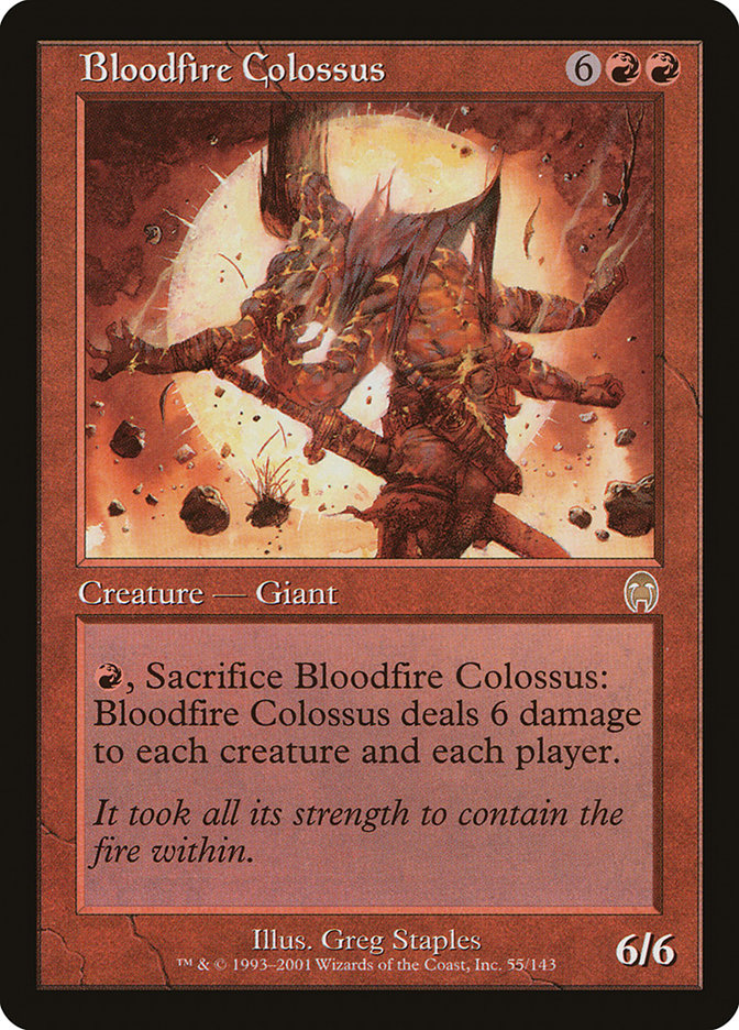 Bloodfire Colossus [Apocalypse] | Red Riot Games CA