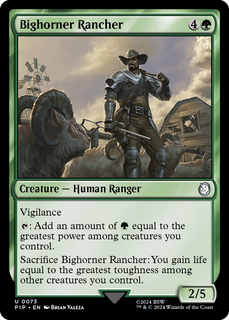 Bighorner Rancher [Fallout] | Red Riot Games CA