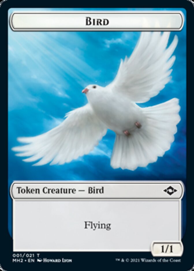 Bird // Squirrel Double-Sided Token [Modern Horizons 2 Tokens] | Red Riot Games CA