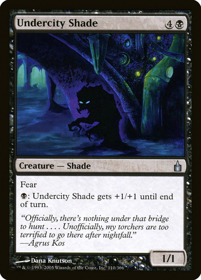 Undercity Shade [Ravnica: City of Guilds] | Red Riot Games CA