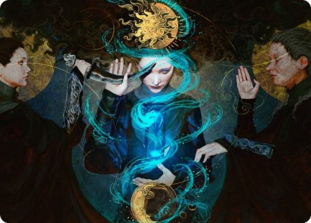 Witness the Future Art Card [Innistrad: Crimson Vow Art Series] | Red Riot Games CA