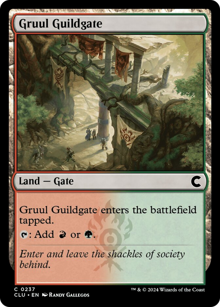 Gruul Guildgate [Ravnica: Clue Edition] | Red Riot Games CA