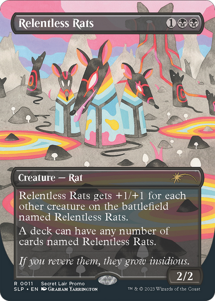Relentless Rats (0011) [Secret Lair Showdown] | Red Riot Games CA