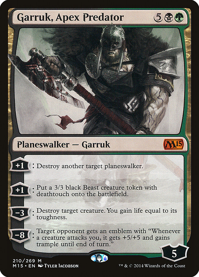 Garruk, Apex Predator [Magic 2015] | Red Riot Games CA