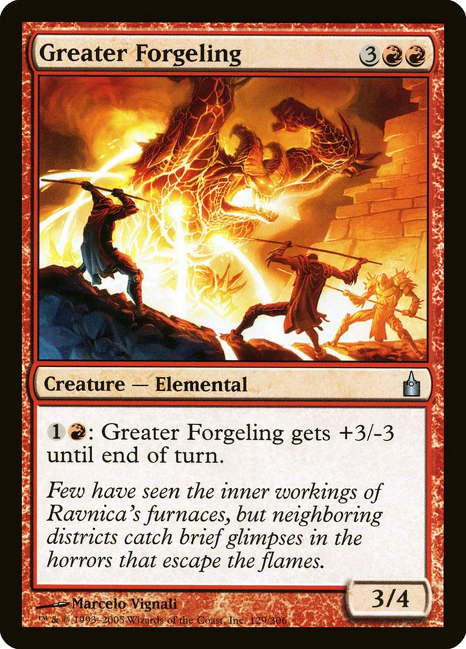 Greater Forgeling [Ravnica: City of Guilds] | Red Riot Games CA
