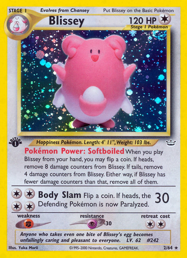 Blissey (2/64) [Neo Revelation 1st Edition] | Red Riot Games CA